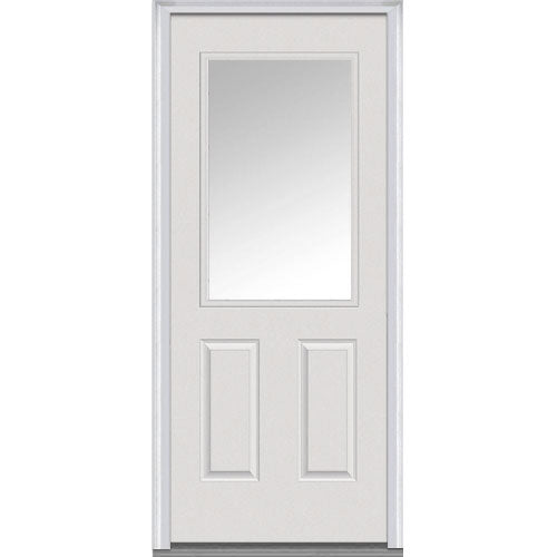 Bridgeport 1/2 Lite Fiberglass Pre-Hung Door Exterior Pre-Hung Builder Supply Outlet