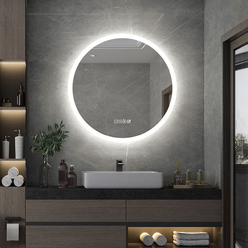 Prior Creek Oak Brook 24″ LED Mirror with Bluetooth Prior Creek Lighted Mirror Dongguan Jitai Electronic Technology Co.,