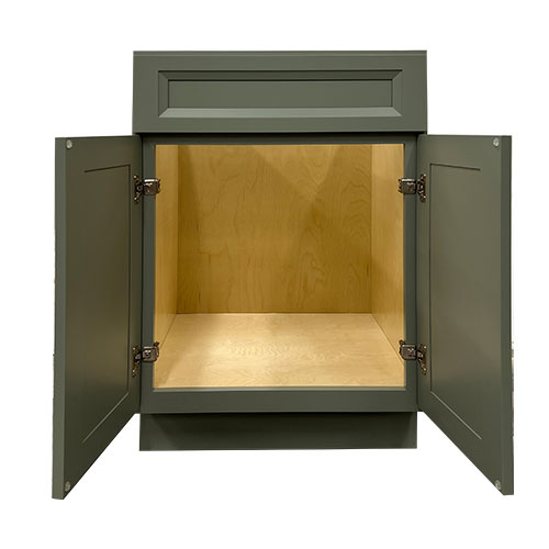 Prior Creek 24" Oxford Shaker Vanity in Sage Prior Creek