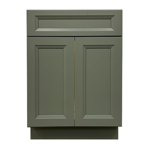 Prior Creek 24" Oxford Shaker Vanity in Sage Prior Creek