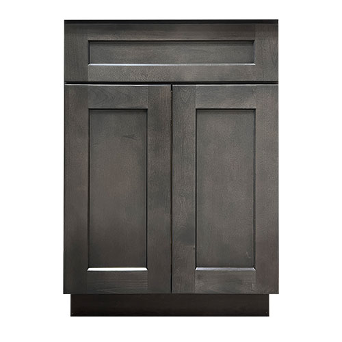 Prior Creek 24" x 18" Shaker Vanity in Cinder Prior Creek