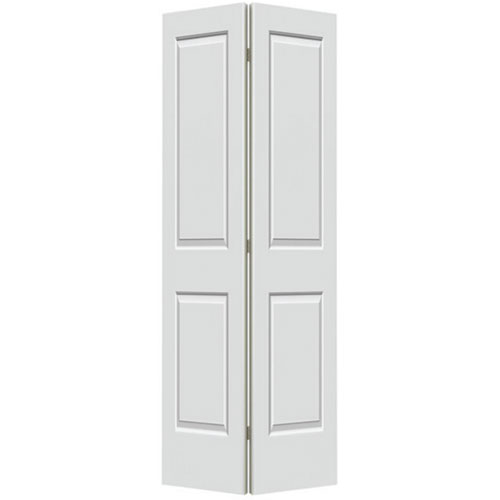 2 Panel Carrara Bifold Slab Door Builder Supply Outlet