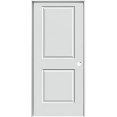 2 Panel Carrara Single Solid Core Prehung Door Interior Prehung Builder Supply Outlet