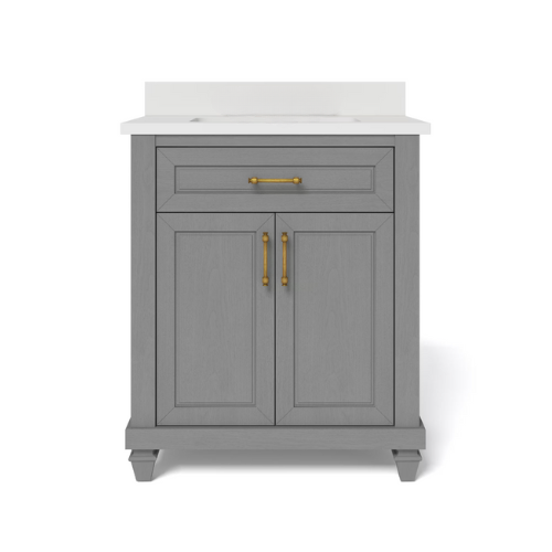 Grovehurst 30" Vanity in Antique Grey Home Decorators Collection