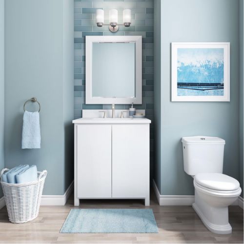 Lanham 30" Vanity in White Home Decorators Collection