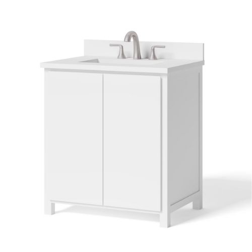 Lanham 30" Vanity in White Home Decorators Collection