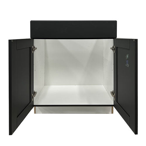 Prior Creek 30" Shaker Vanity in Slate Grey 30" Vanity Sauder Woodworking CO.