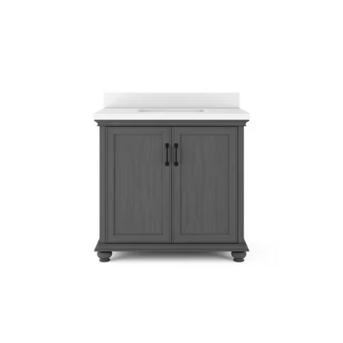 Ellamar 36″ Vanity in Antique Grey Thomasville