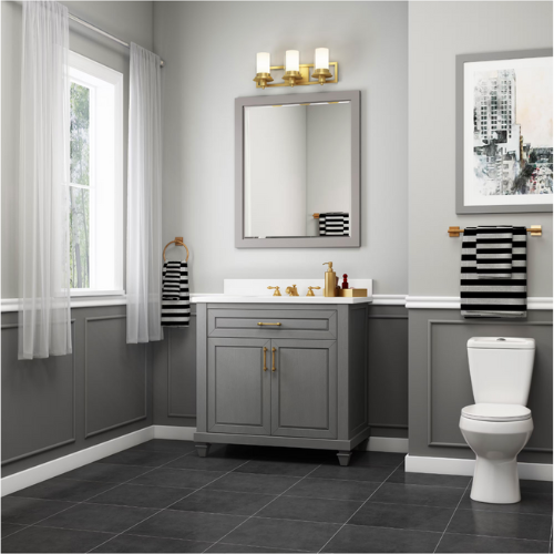 Grovehurst 36" Vanity in Antique Grey 36" Vanity Seaboard International Forest Products, LLC
