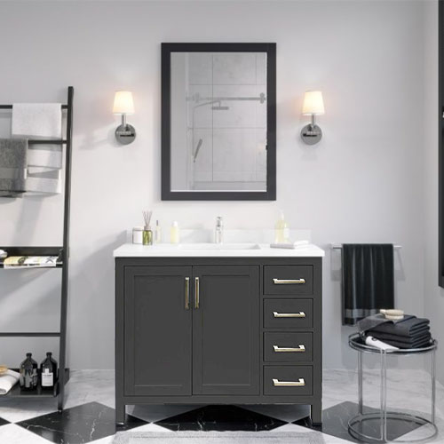 Prior Creek Astoria 42" Vanity 42" Vanity JP Mathis LLC