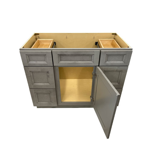 Prior Creek 42" Shaker Vanity in Mist Prior Creek