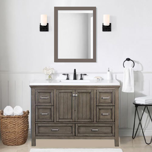 Craft + Main Brantley 48″ Vanity 48" Vanity FGI Industries Inc. Grey
