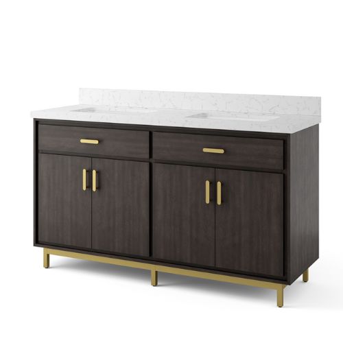 Fletcher 60" Vanity in Charcoal Scott Living