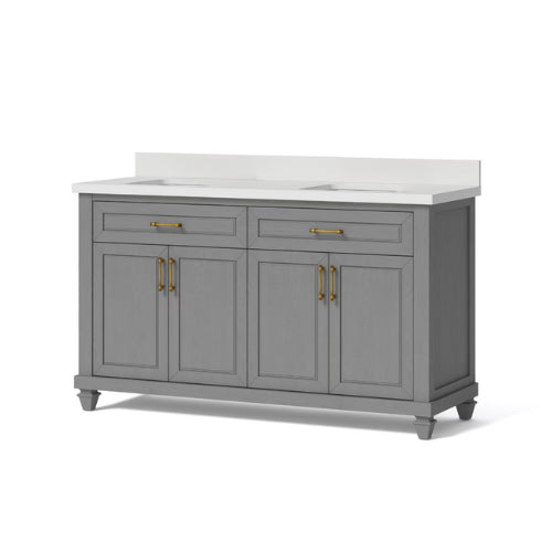 Grovehurst 60″ Vanity in Antique Grey Home Decorators Collection