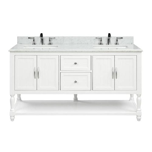 61″ Harding White Vanity Builder Supply Outlet