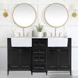 Prior Creek Wisteria 72" Vanity 72" Vanity JP Mathis LLC Black