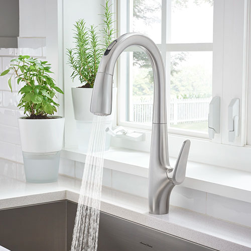 Avery Touchless Single Handle Pull-down Dual Spray Kitchen Faucet Builder Supply Outlet