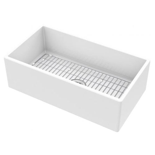33" Fireclay Farm Single Bowl Sink Kitchen Sink Bailey's Discount Center