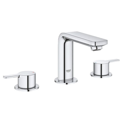 Grohe Lineare Widespread Bathroom Faucet in Chrome Grohe