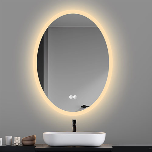 Prior Creek Elmhurst 24″ LED Lighted Mirror Prior Creek Lighted Mirror Dongguan Jitai Electronic Technology Co.,