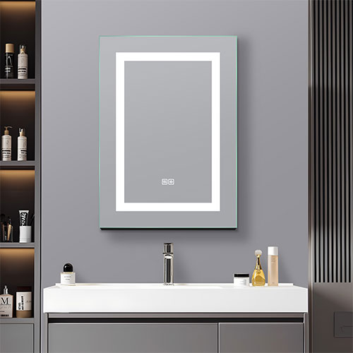 Prior Creek Melrose 20″ x 28″ LED Lighted Medicine Cabinet Prior Creek Lighted Medicine Cabinet Dongguan Jitai Electronic Technology Co.,