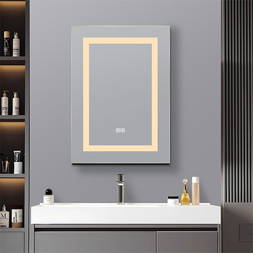 Prior Creek Melrose 20″ x 28″ LED Lighted Medicine Cabinet Prior Creek Lighted Medicine Cabinet Dongguan Jitai Electronic Technology Co.,