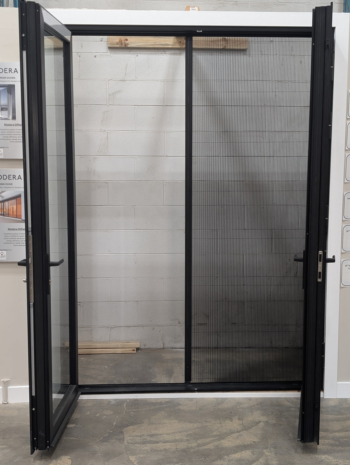 Modera Aluminum Exterior Pre-Hung Door Exterior Doors Foshan Wanjia Window and Doors Co., Ltd.