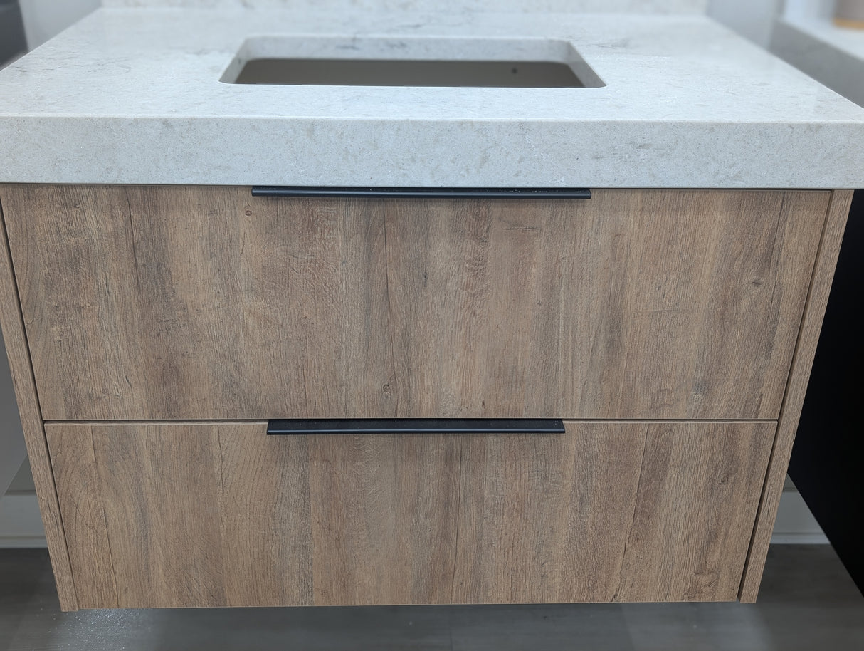 Prior Creek Oak Hanging Vanity ProCraft Chicago