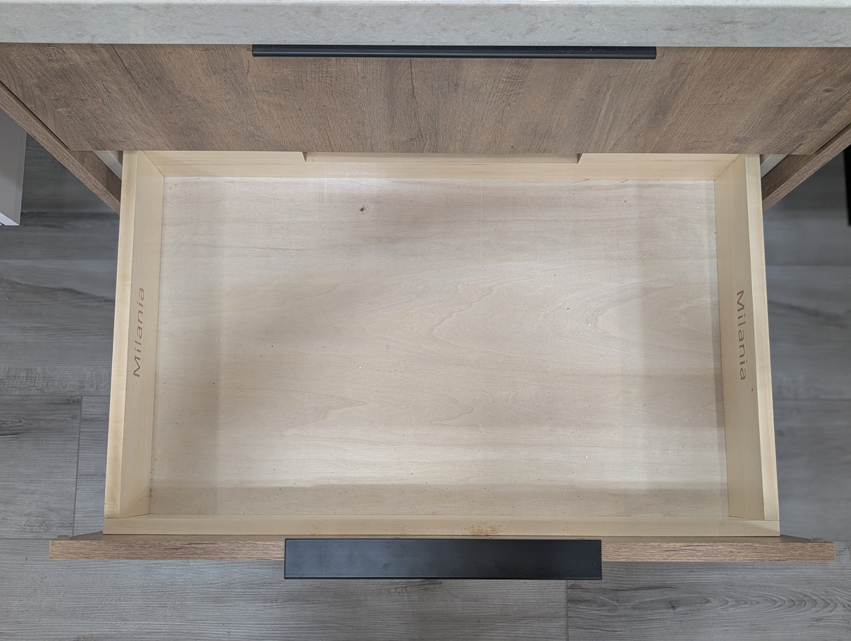 Prior Creek Oak Hanging Vanity ProCraft Chicago
