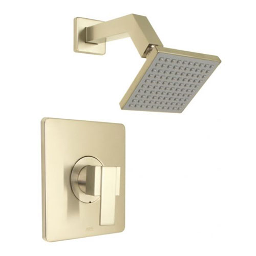 Huntington Brass Razo Shower Trim in Satin Brass Huntington Brass