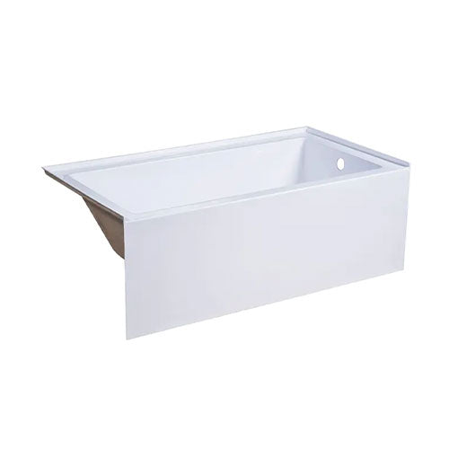 Prior Creek 60″ x 30″ Right Hand Alcove Bathtub in White Alcove Tube Ningbo Waltmal Sanitary Wares Co., LTD