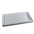 Prior Creek 60" x 30" Right Hand Drain Shower Base in White Shower Base Ningbo Waltmal Sanitary Wares Co., LTD