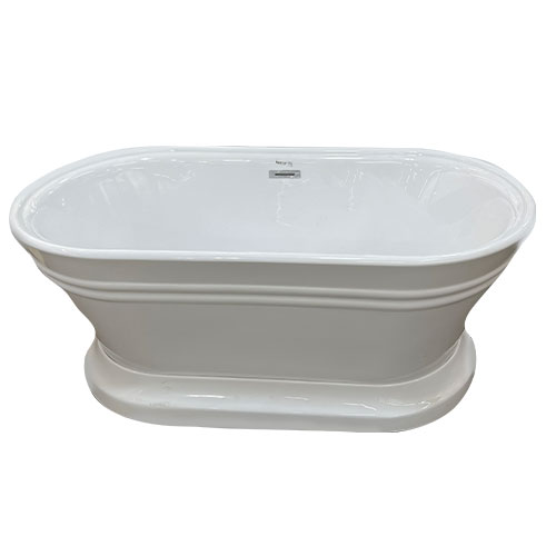 Prior Creek 59″ Acrylic Freestanding Bathtub #4 Vanity Art