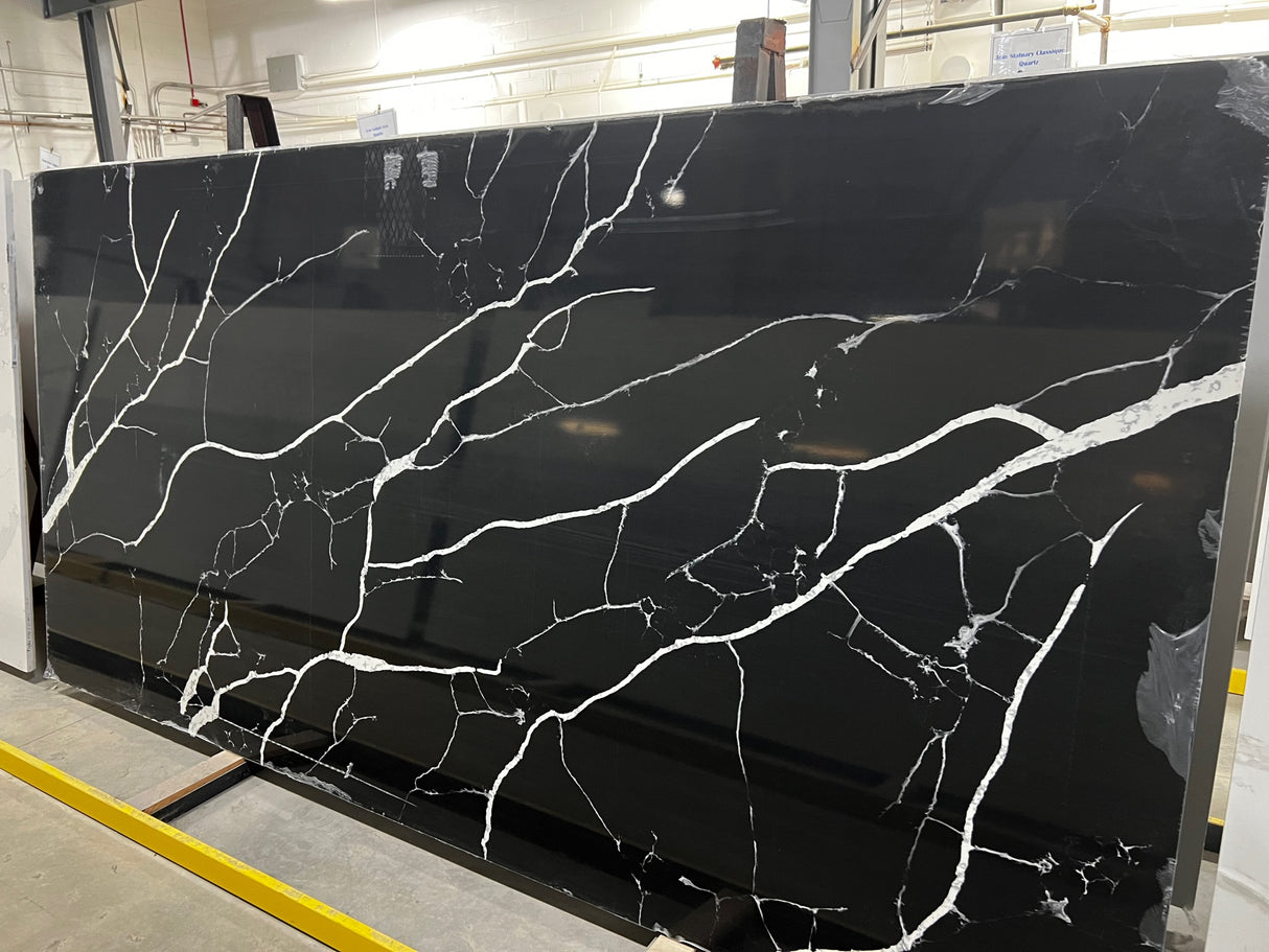 CMSF Quartz Countertop Builder Supply Outlet Calacatta Thunder