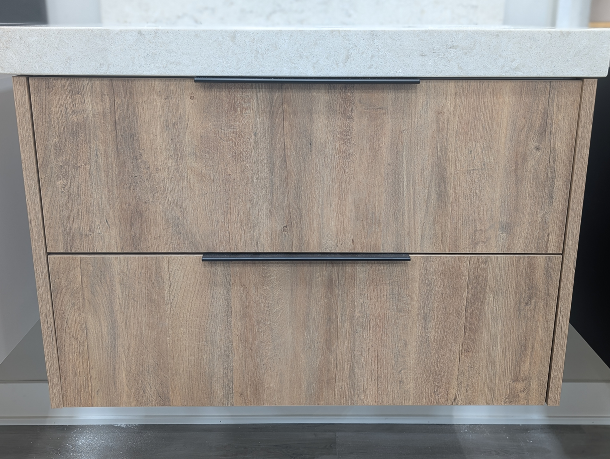 Prior Creek Oak Hanging Vanity ProCraft Chicago