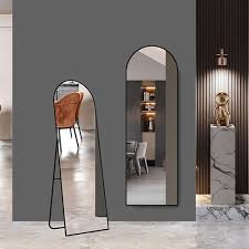 Prior Creek Naperville 21" x 64" Standing Mirror Prior Creek Mirror Dongguan Jitai Electronic Technology Co.,