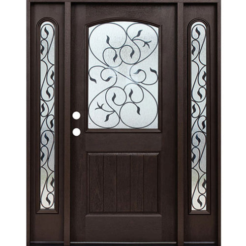1/2 Lite Iron Fiberglass Door Collection