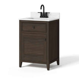 Newry 24" Vanity Walnut Brown