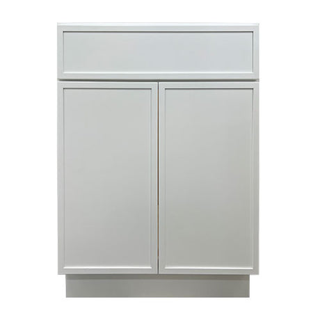 Prior Creek 24" Edgeline Shaker Vanity in White Prior Creek