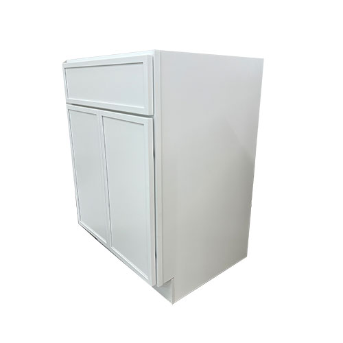 Prior Creek 24" Edgeline Shaker Vanity in White