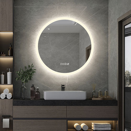 Prior Creek Oak Brook 24″ LED Mirror with Bluetooth