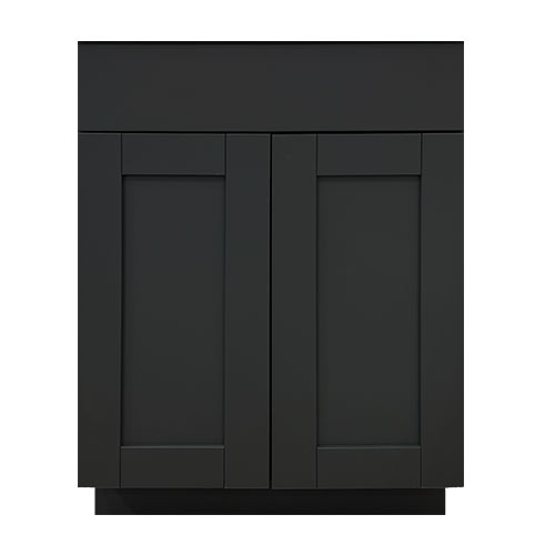 Prior Creek 24" Shaker Vanity in Slate Grey
