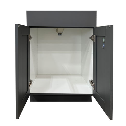 Prior Creek 24" Shaker Vanity in Slate Grey