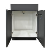 Prior Creek 24" Shaker Vanity in Slate Grey