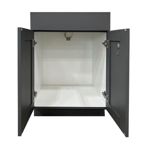 Prior Creek 24" Shaker Vanity in Slate Grey 24" Vanity Sauder Woodworking CO.