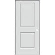 2 Panel Carrara Single Solid Core Prehung Door Interior Prehung Builder Supply Outlet