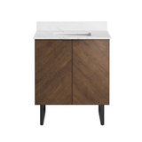 Destin 30″ Vanity in Cherry Finish