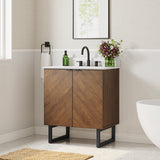 Destin 30″ Vanity in Cherry Finish