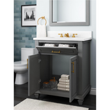 Grovehurst 30" Vanity in Antique Grey