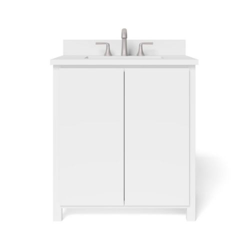 Lanham 30" Vanity White 30" Vanity Seaboard International Forest Products, LLC